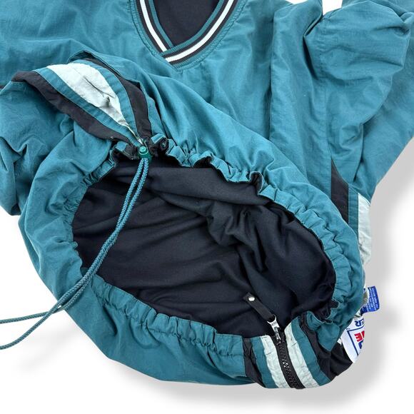 Vintage reversible STARTER EAGLES NFL PROLINE pullover jacket - Picture 11 of 16